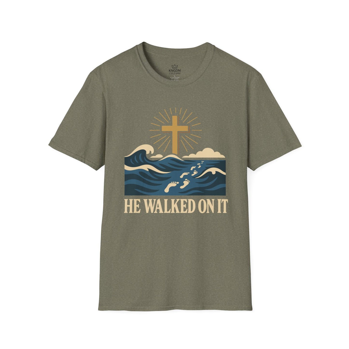 He Walked on It T-Shirt