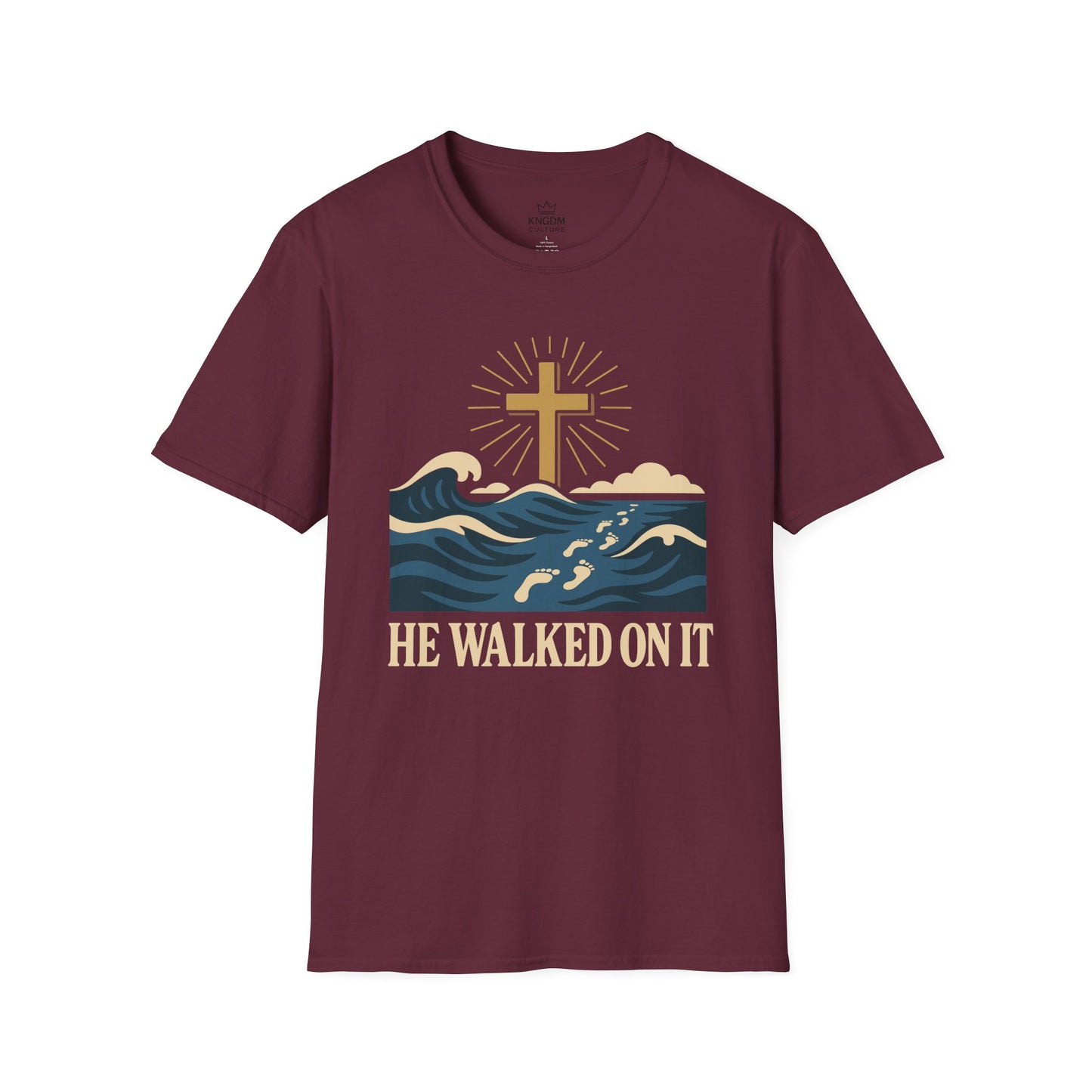 He Walked on It T-Shirt