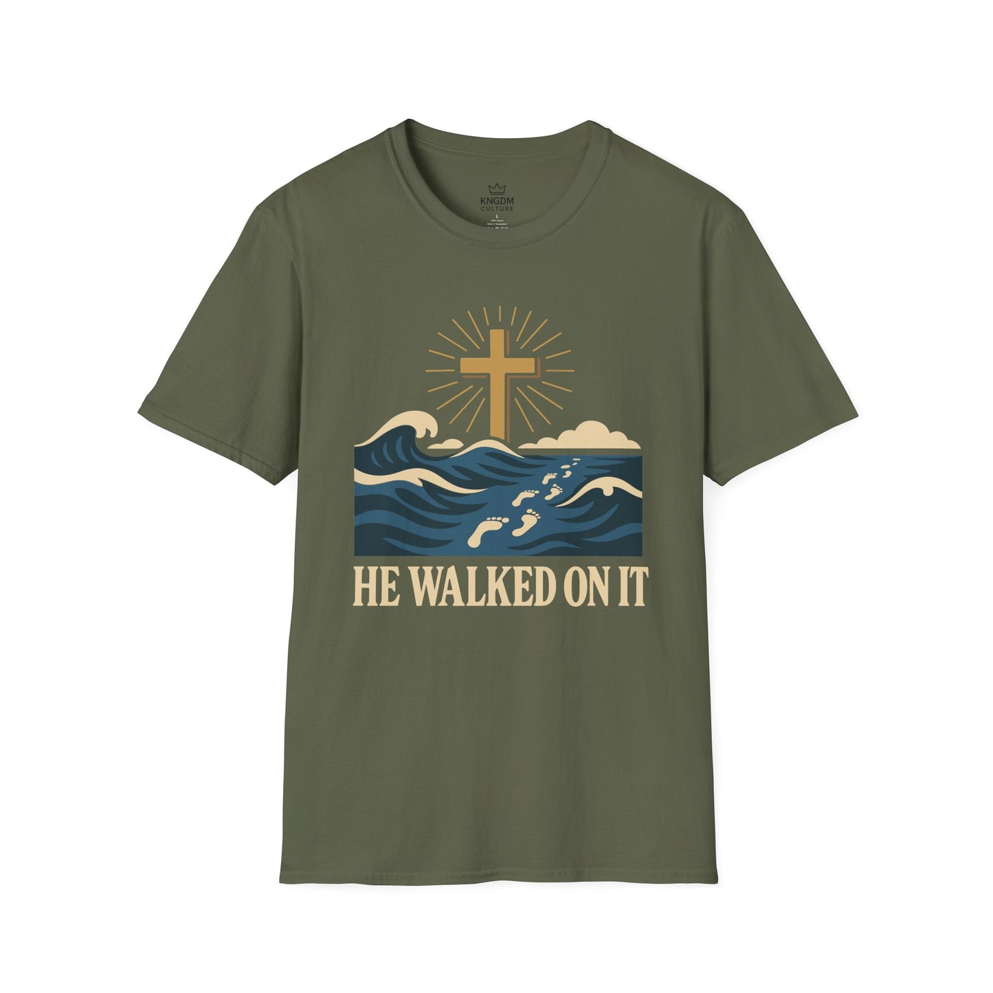 He Walked on It T-Shirt