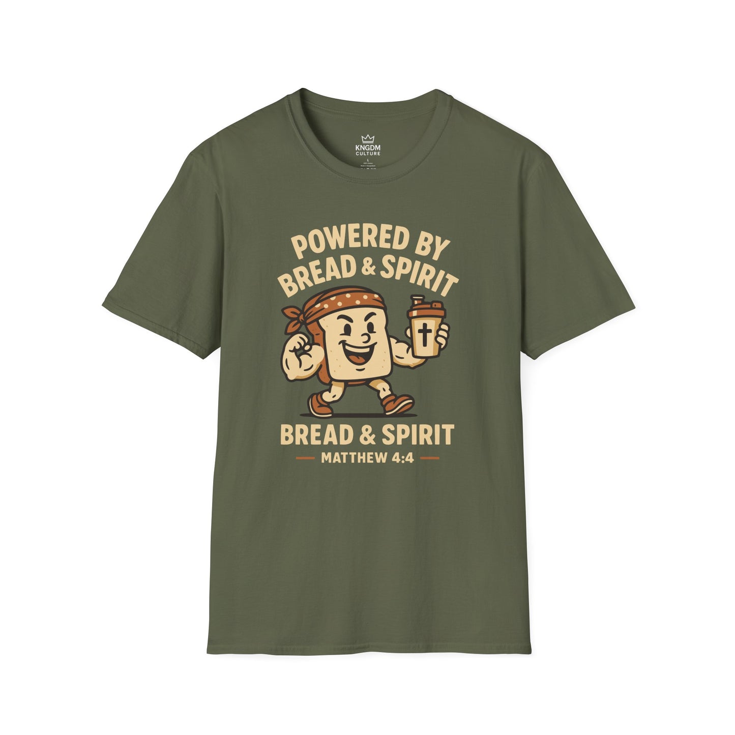 Powered by Bread and Spirit T-Shirt