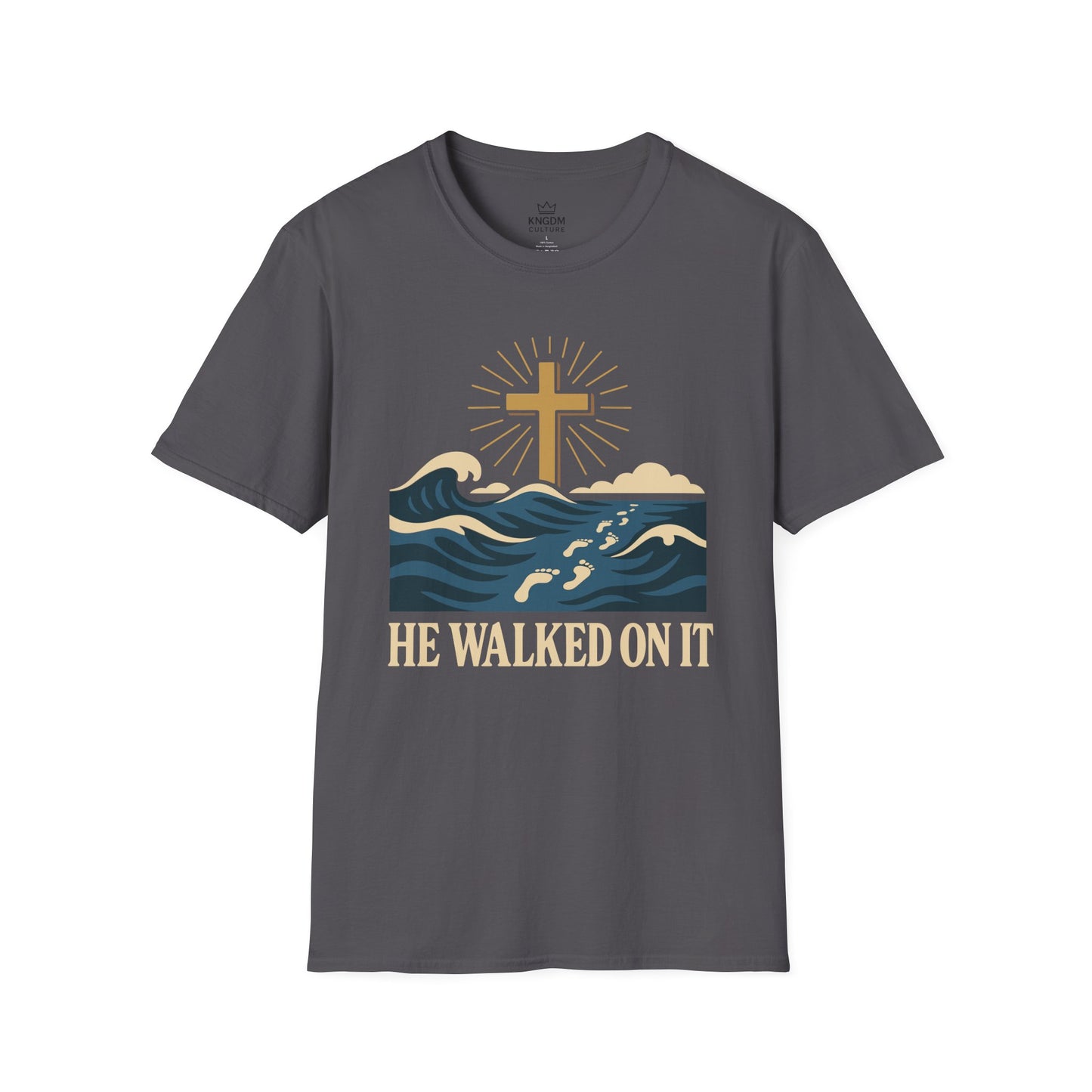 He Walked on It T-Shirt