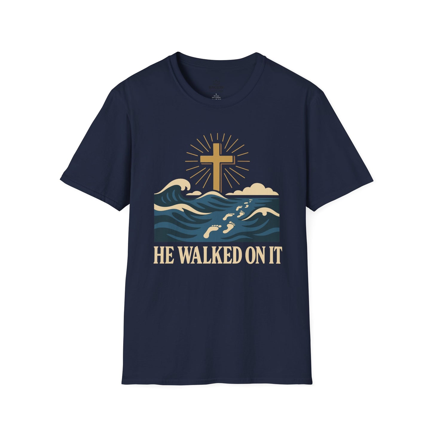 He Walked on It T-Shirt