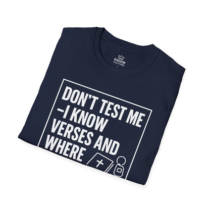 I Know Verses and Where You Park T-Shirt